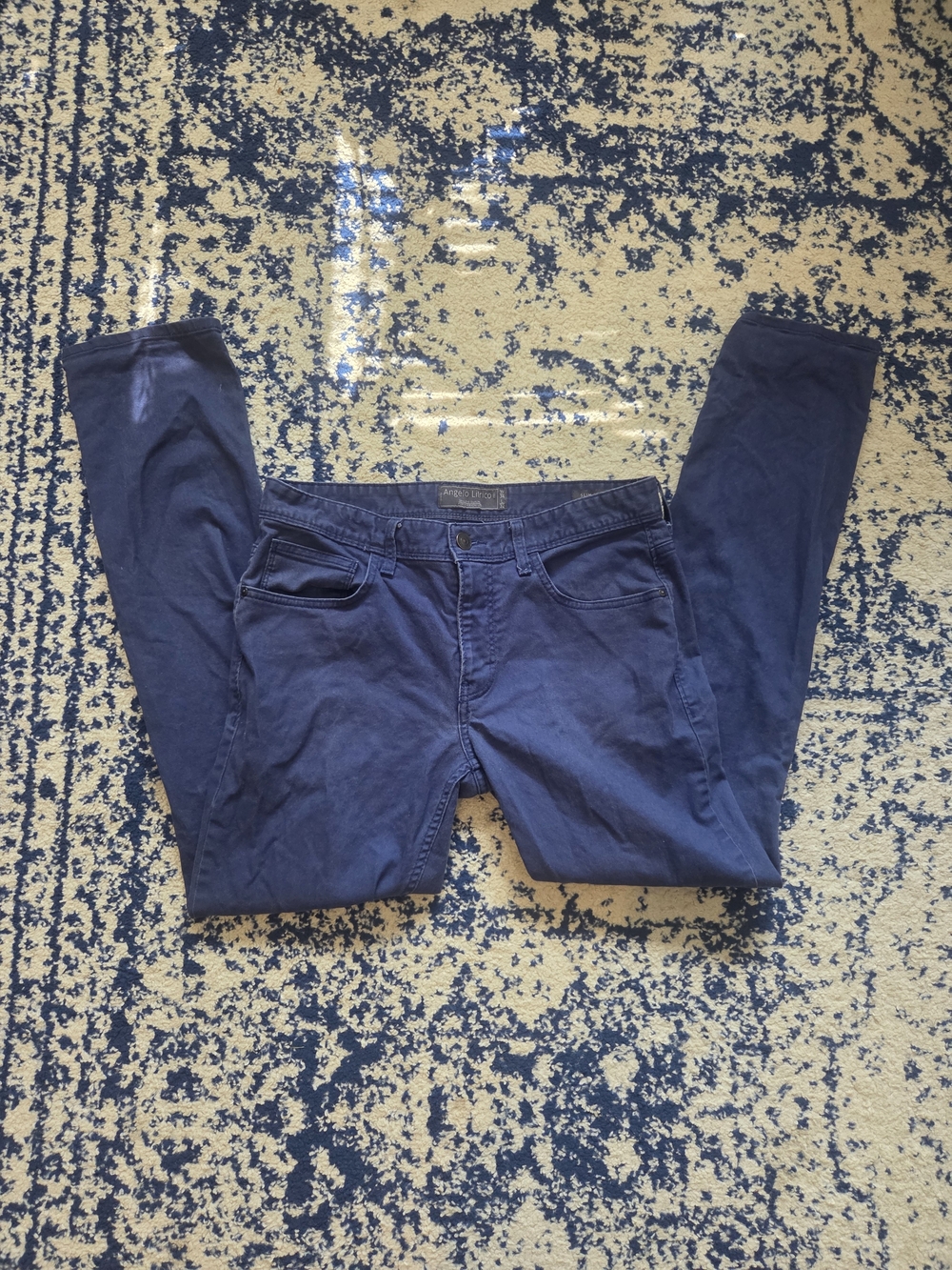 Men’s Slim Pants in Deep Navy